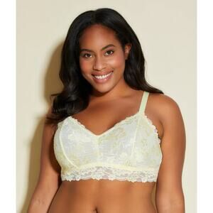 Cosabella Savona Longline Bralette Savon Yellow 1382P 1X NWT